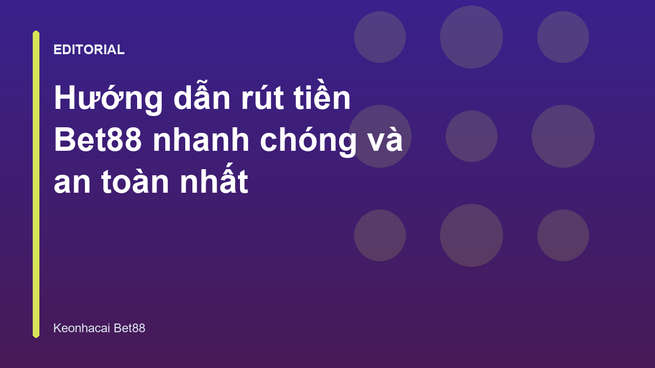 Giao diện rút tiền tại nhà cái Bet88